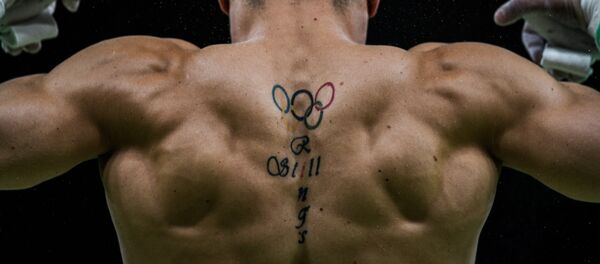 Олимпиада 2016. Спортивная гимнастика. Мужчины. Кольца - Sputnik Кыргызстан