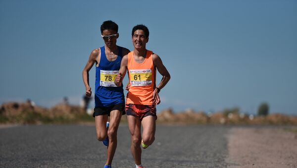 Международный марафон Run the Silk Road в Чолпоне-Ате - Sputnik Кыргызстан
