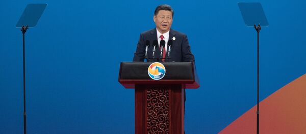 Кытай Эл Республикасынын төрагасы Си Цзиньпин Бир алкак — бир жол эл аралык кызматташуу форумунда - Sputnik Кыргызстан