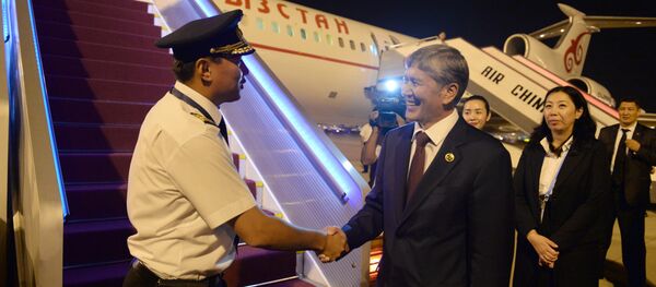 Пилот президентского самолета Турар Исмаилов - Sputnik Кыргызстан