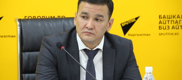 Глава муниципального предприятия (МП) Бишкекглавархитектура (БГА) Асхат Тулербердиев - Sputnik Кыргызстан