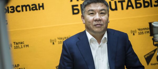 ЖК депутаты Алмамбет Шыкмаматов. Архив - Sputnik Кыргызстан