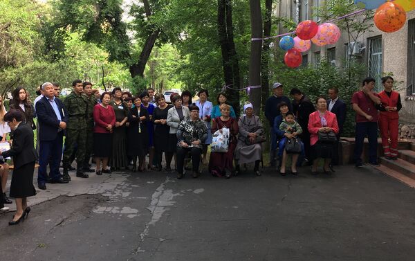 Сегодня, 19 мая, на Станции скорой медицинской помощи Бишкека состоялось торжественное открытие мемориальной доски, посвященной героям Великой Отечественной войны - Sputnik Кыргызстан