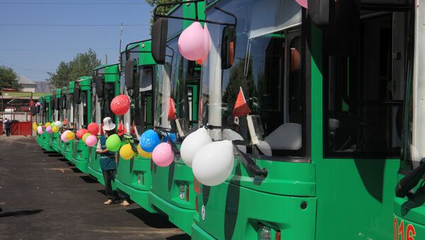 В Оше начали курсировать 23 современных троллейбуса, поступившие из России по линии Европейского банка реконструкции и развития - Sputnik Кыргызстан