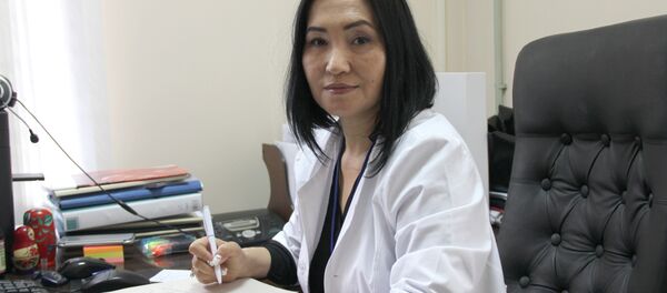 Республикалык кан борборунун жетекчисинин орун басары Айганыш Сатыбалдиева - Sputnik Кыргызстан