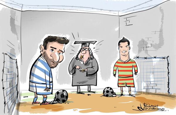 Футбольных инопланетян посадят за решетку? - Sputnik Кыргызстан