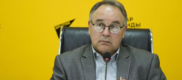 Видеомост Гуманитарное сотрудничество стран СНГ - Sputnik Кыргызстан