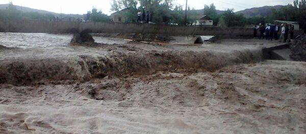 Последствия наводнения в селах Баткена - Sputnik Кыргызстан