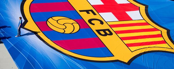 Испанский футбольный клуб Барселона Испанский футбольный клуб Барселона - Sputnik Кыргызстан