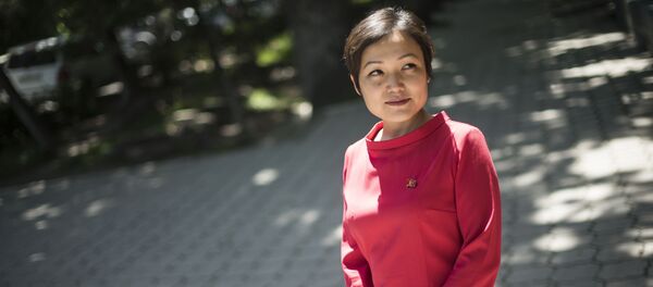 Депутат Жогорку Кенеша от фракции СДПК Аида Касымалиева - Sputnik Кыргызстан