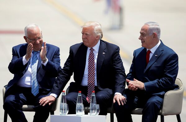 Официальный визит президента США Дональда Трампа в Израиль - Sputnik Кыргызстан