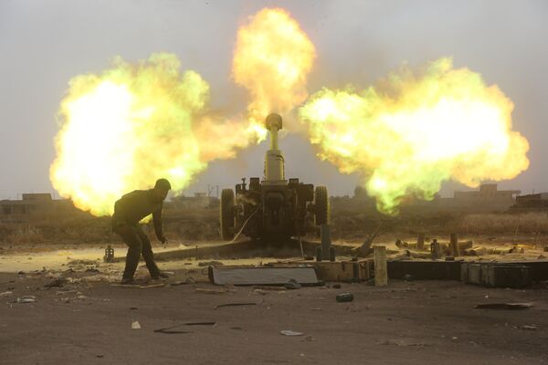 Сражение в иракском городе Эль-Баадж против ИГ - Sputnik Кыргызстан
