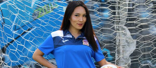 Конкурс Мисс футбол — 2017 в КР Конкурс Мисс футбол — 2017 в КР - Sputnik Кыргызстан