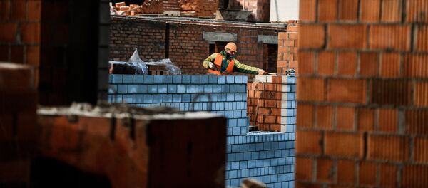 Строители. Архивное фото - Sputnik Кыргызстан