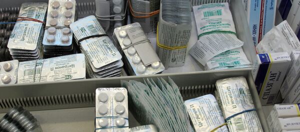 Ассортимент лекарственных препаратов. Архивное фото - Sputnik Кыргызстан