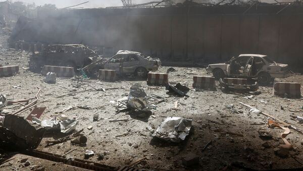 Взрыв в центре Кабула - Sputnik Кыргызстан