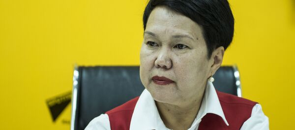 Начальник Управления образования мэрии Бишкека Сауле Мейрманова. Архивное фото - Sputnik Кыргызстан