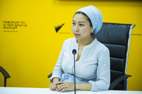 Пресс-секретарь информационного агентства и радио Sputnik Кыргызстан Нуржан Найзабекова - Sputnik Кыргызстан
