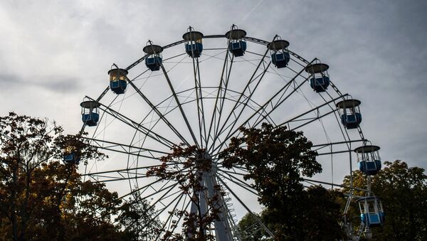 Аттракцион колесо обозрения в парке. Архивное фото - Sputnik Кыргызстан