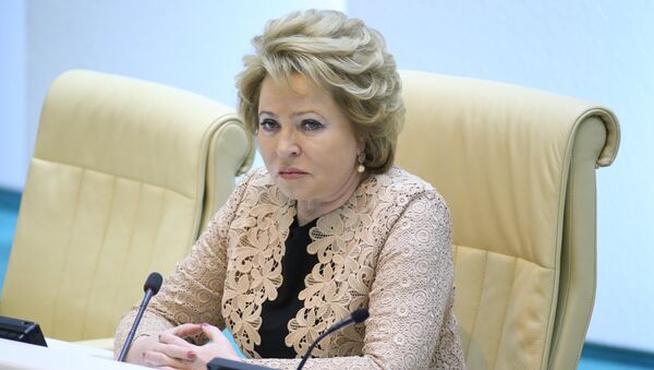 Председатель Совета Федерации РФ Валентина Матвиенко. Архивное фото - Sputnik Кыргызстан