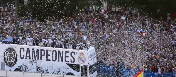 В Мадриде отпраздновали победу Реала в Лиге чемпионов - Sputnik Кыргызстан