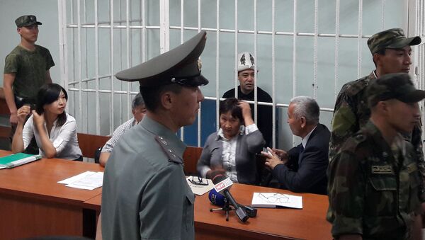 Судебный процесс по делу оппозиционного политика Садыра Жапарова. Архивное фото - Sputnik Кыргызстан