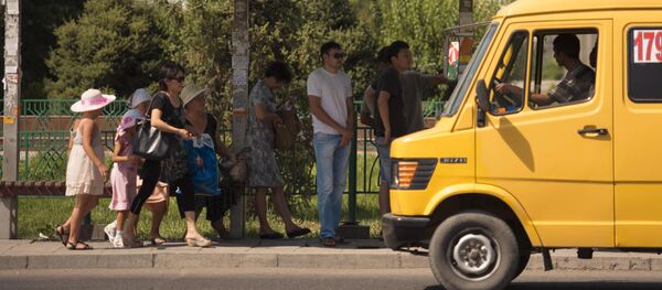 Общественный транспорт в Бишкеке - Sputnik Кыргызстан