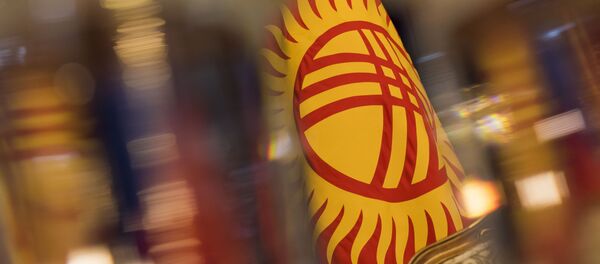 Флаг Кыргызской Республики. Архивное фото - Sputnik Кыргызстан