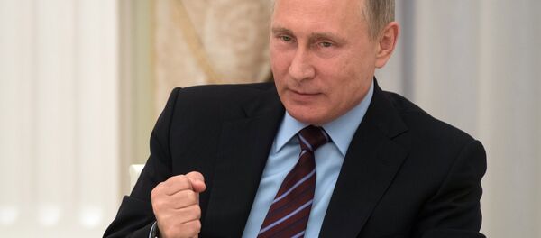 Рабочая встреча президента РФ В. Путина с академиками РАН - Sputnik Кыргызстан