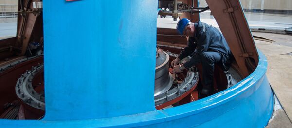 Ремонт одного из агрегатов Бурейской ГЭС - Sputnik Кыргызстан