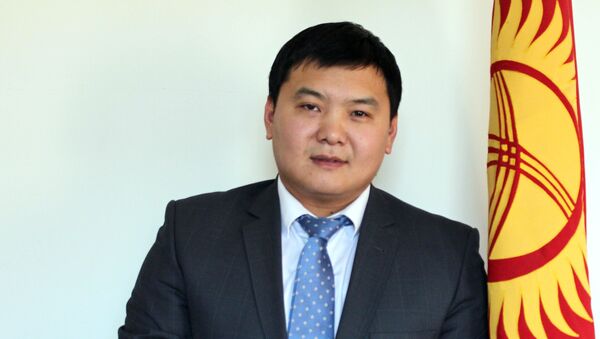 Архивное фото назначенного заместителем председателя Государственного комитета промышленности, энергетики и недропользования Алымбека Орозбекова - Sputnik Кыргызстан