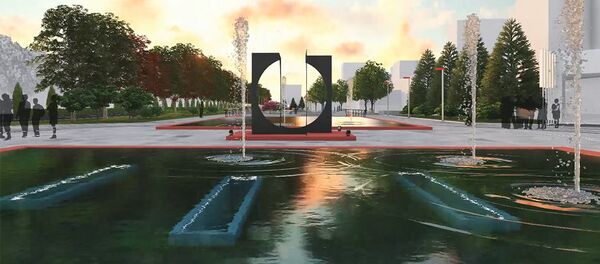 Эскиз благоустройства микрорайона Восток-5 - Sputnik Кыргызстан