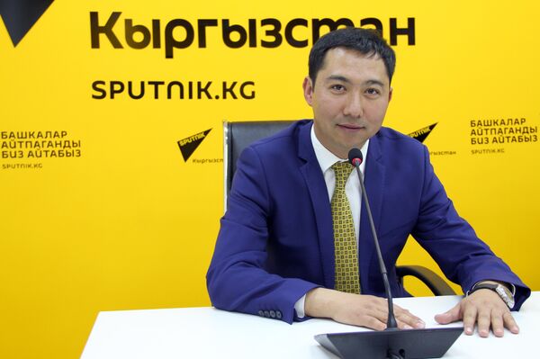 Глава Департамента туризма КР Азамат Жаманкулов - Sputnik Кыргызстан