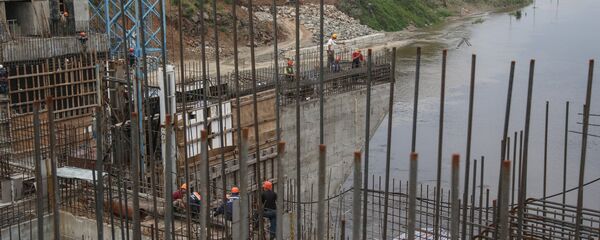 Строительство Нижне-Бурейской ГЭС - Sputnik Кыргызстан