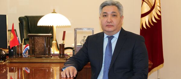 Чрезвычайный и Полномочный Посол КР в РФ Болот Отунбаев Чрезвычайный и Полномочный Посол КР в РФ Болот Отунбаев - Sputnik Кыргызстан