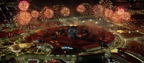 Обалдеть, как красиво! Салют в Астане с открытия ЭКСПО-2017 - Sputnik Кыргызстан