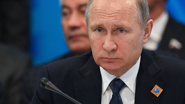 Рабочий визит президента РФ В. Путина в Казахстан. День второй - Sputnik Кыргызстан