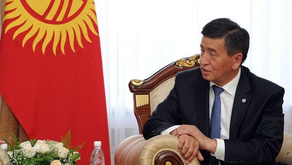 Встреча премьер-министра Сооронбая Жээнбекова с генсеком ООН Антониу Гутерришем - Sputnik Кыргызстан