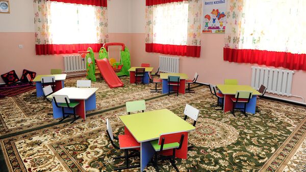 Открытие детского сада в селе Гулчо - Sputnik Кыргызстан