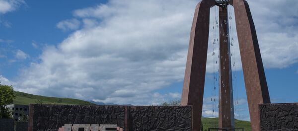 Мемориальный комплекс Ата-Бейит в селе Чон-Таш - Sputnik Кыргызстан