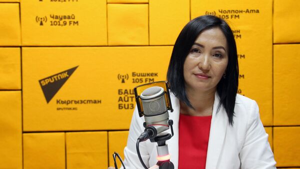 Заместитель директора республиканского центра крови в Бишкеке Айганыш Сатыбалдиева - Sputnik Кыргызстан