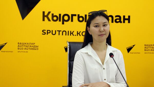 Представитель общественного фонда Городские Инициативы Айканыш Дербишева - Sputnik Кыргызстан