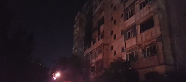 Пожар в квартире многоэтажного дома в 12-м микрорайоне Бишкека Пожар в квартире многоэтажного дома в 12-м микрорайоне Бишкека - Sputnik Кыргызстан