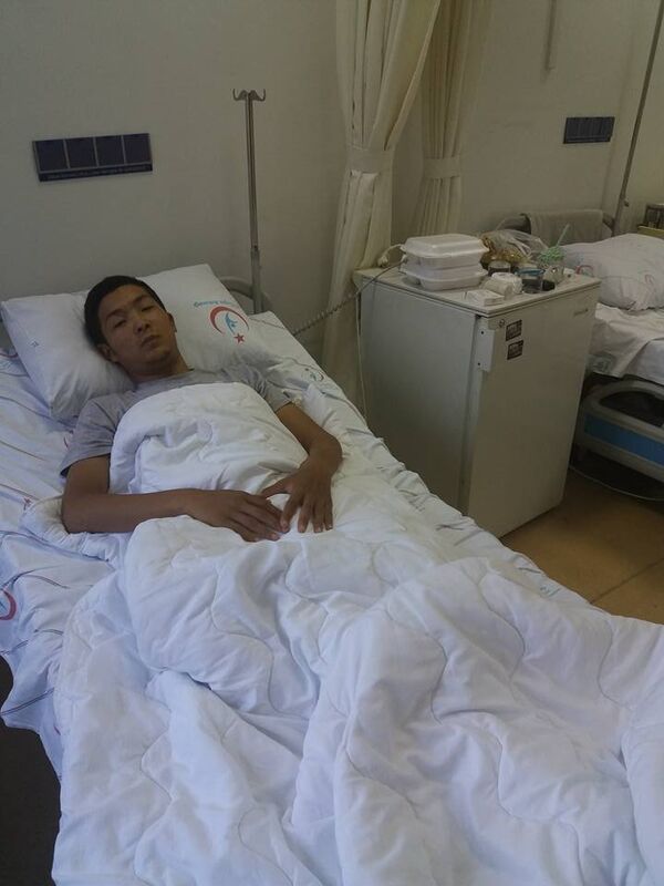 Приехавший на операцию в Стамбул кыргызстанец Арген Жумабаев - Sputnik Кыргызстан