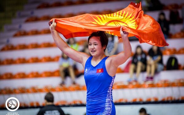 Мээрим Жуманазарова Азия биринчилигинде чемпион болду. - Sputnik Кыргызстан