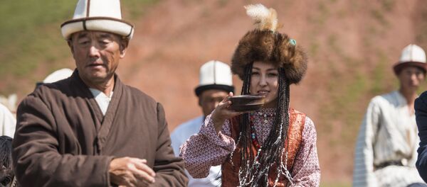 Фестиваль кочевников в ущелье Чункурчак Фестиваль кочевников в ущелье Чункурчак - Sputnik Кыргызстан