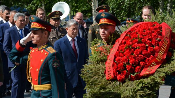 Государственный визит Алмазбека Атамбаева в Россию - Sputnik Кыргызстан