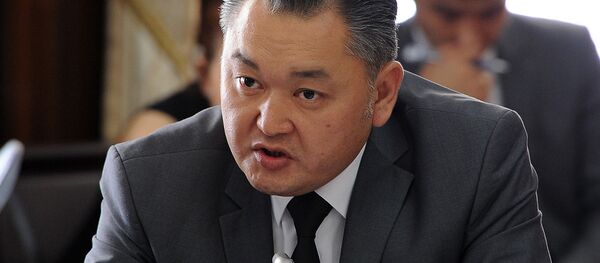 Заместитель директора Государственного агентства по строительству, архитектуре и жилищно-коммунальному хозяйству Алмазбек Абдыкаров. Архивное фото - Sputnik Кыргызстан