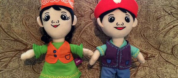 Детские игрушки Касым и Арууке - Sputnik Кыргызстан