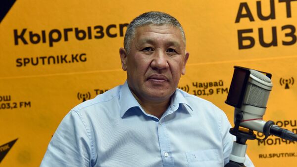  Начальник ГУВД Бишкека Бакыт Матмусаев. Архивное фото - Sputnik Кыргызстан